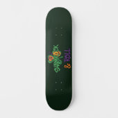 Skateboard Shamrock et Roll St. Patrick's Day (Recto)