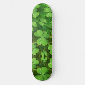 Skateboard Shamrock vert St Patrick's (Recto)