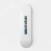 Skateboard Shanghai Chine (Devant)