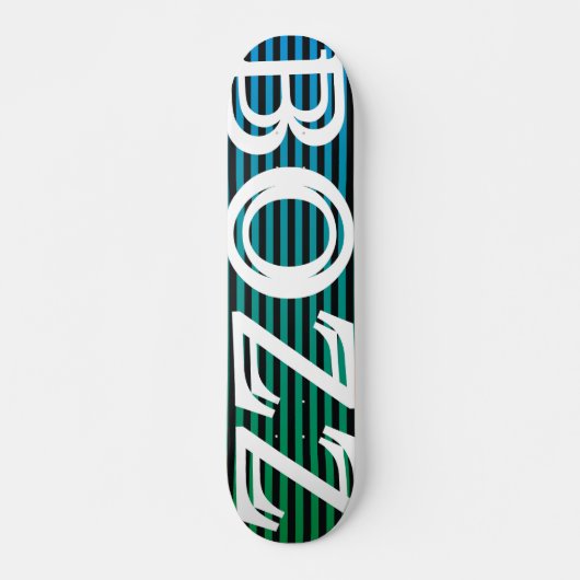 Skateboard Shape BOZZco. Model : classic1 (ref.18) (Devant)