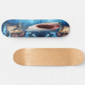 Skateboard Shark treasure (Horz)