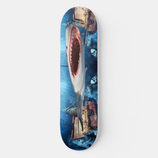 Skateboard  Shark  treasure (Recto)
