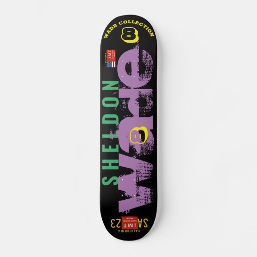 Skateboard SHELDON WADE Planche à roulettes (Recto)