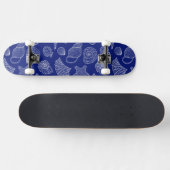 Skateboard Shell bleu lumineux modèlent (Horz)