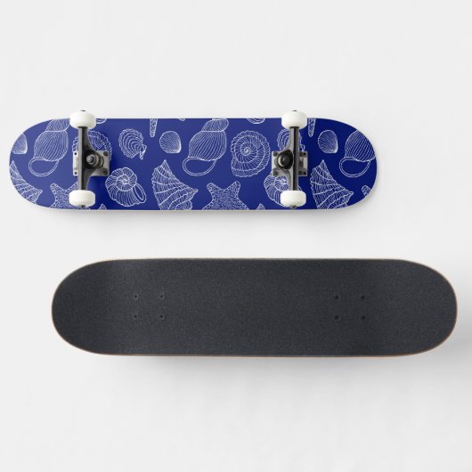Skateboard Shell bleu lumineux modèlent (Horz)