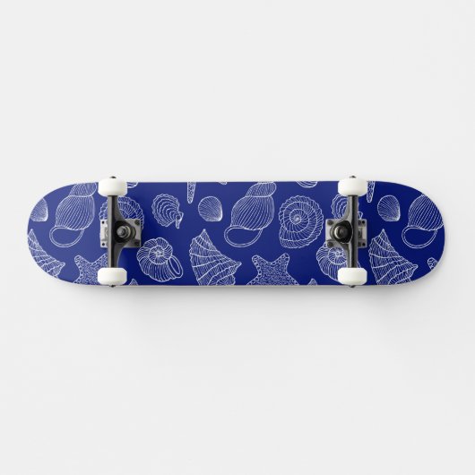 Skateboard Shell bleu lumineux modèlent (Horz)