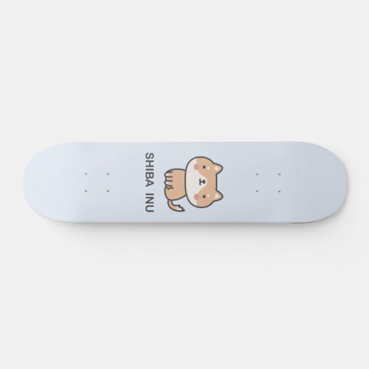 Skateboard Shiba Inu (Horz)