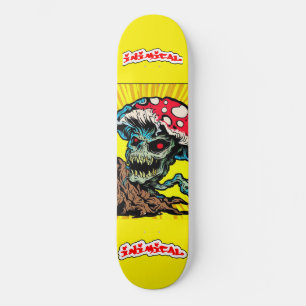 Skateboard Shroom Zombie Inimitable