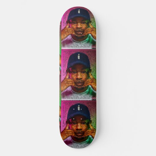 Skateboard Signature Kendrick Custom Pro Park Board (Recto)