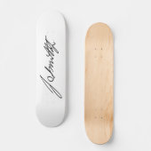 Skateboard Signature manuscrite de prophète mormon Joseph (Recto)