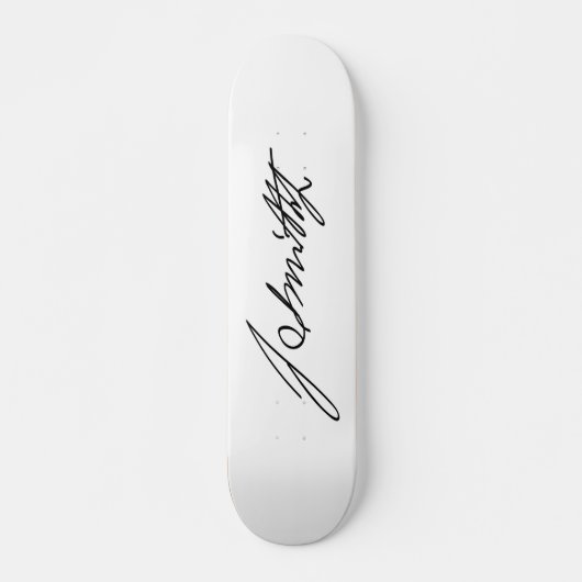 Skateboard Signature manuscrite de prophète mormon Joseph (Devant)