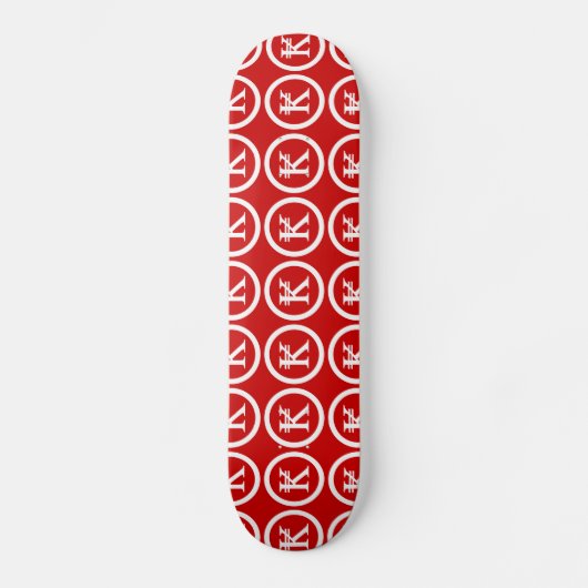 Skateboard SIGNE D'ARGENT Laos Kip Lao / Laotien (Recto)