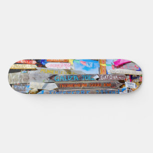 Skateboard Signe de distance