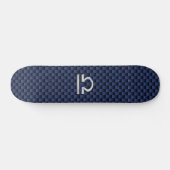 Skateboard Signe de la Balance moderne sur fibre de carbone b (Horz)