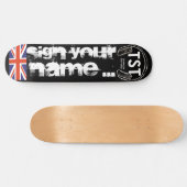 SKATEBOARD SIGNER VOTRE NOM ... (Horz)