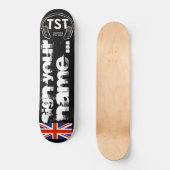 SKATEBOARD SIGNER VOTRE NOM ... (Recto)