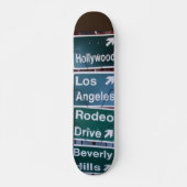 SKATEBOARD SIGNES DE PLANCHE CALIFORNIENNE (Devant)