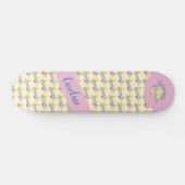 Skateboard S'il gonfle le surf rose girly (Horz)