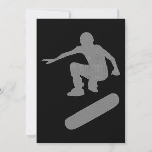 skateboard silhouet kaart