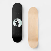 Skateboard Silhouette d'astronaute (Recto)