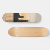 Skateboard Silhouette de coucher du soleil de tour de Willis (Horz)