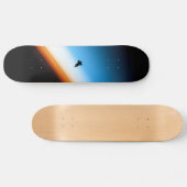 Skateboard Silhouette de l'effort de navette spatiale (Horz)