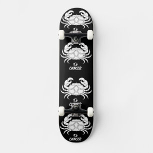 Skateboard Silhouette du cancer