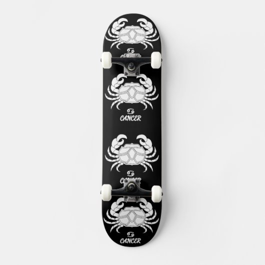 Skateboard Silhouette du cancer (Recto)