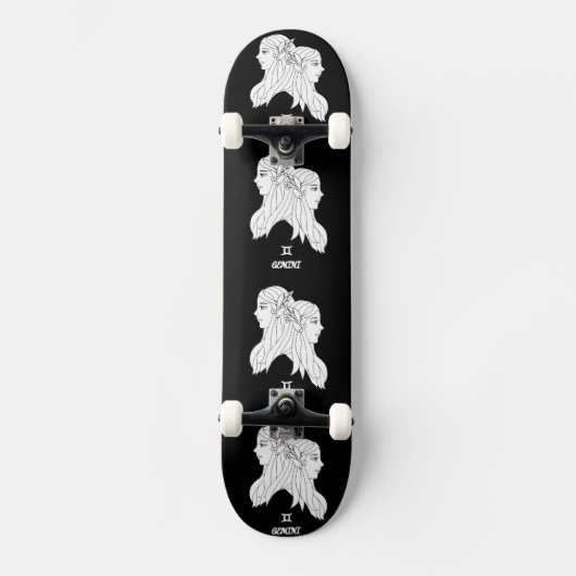 Skateboard Silhouette Gemini (Recto)