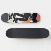 Skateboard Silhouette - Patinage minimum (Horz)