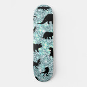 Skateboard silhouette requin requin pente de baleine Éperche  (Recto)