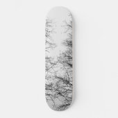 Skateboard Silhouettes arborées #1 #minimum #mur #décoration  (Recto)