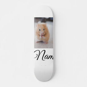 Skateboard Simple animal coloré ajouter un nom photo jeté per
