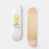 Skateboard Simple, moderne, urbain cool design dynamique Be K (Recto)