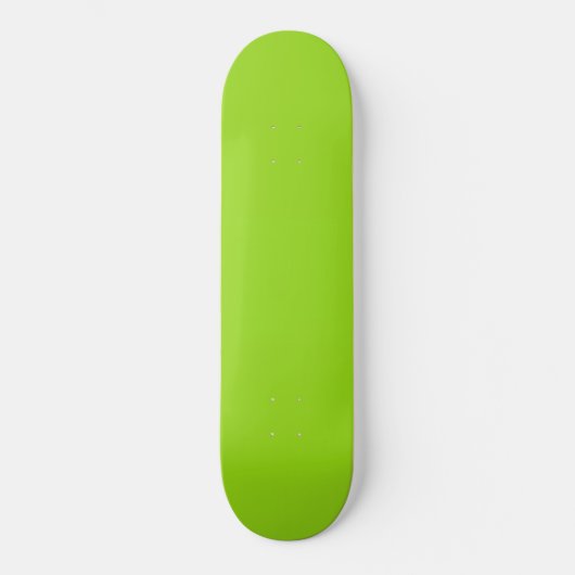 Skateboard Simple vert uni (Recto)