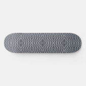 Skateboard Sine Wave Pulse Signal moderne Art Abstrait Design (Horz)