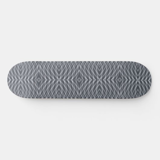 Skateboard Sine Wave Pulse Signal moderne Art Abstrait Design (Horz)