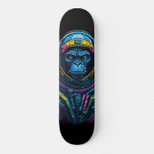 Skateboard singe astronaute (Recto)