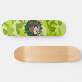 Skateboard Singe ; camo vert vif, camouflage (Horz)