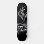 Skateboard Singe de vampires avec l'harmonica (Recto)