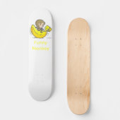 Skateboard Singe drôle (Recto)