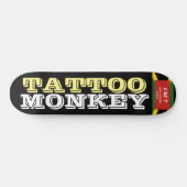 Skateboard Singe tatoué Planche à roulettes (Horz)