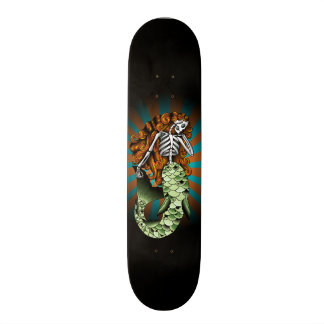 Skateboard Sirène squelettique