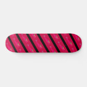 Skateboard sirènes roses nageant (Horz)