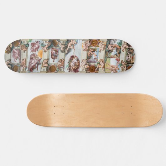 Skateboard Sistine Chapel Michelangelo - Vatican, Rome, Italy (Horz)