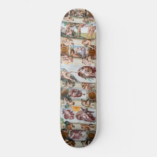 Skateboard Sistine Chapel Michelangelo - Vatican, Rome, Italy (Recto)