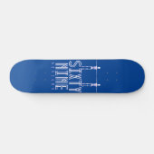 skateboard "SIXTY NINE DESIGN" (Horizontaal)