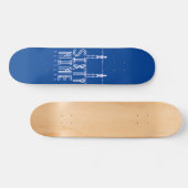 skateboard "SIXTY NINE DESIGN" (Horizontaal)