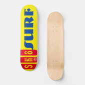 Skateboard SK8 SURF Patinage officiel (Recto)