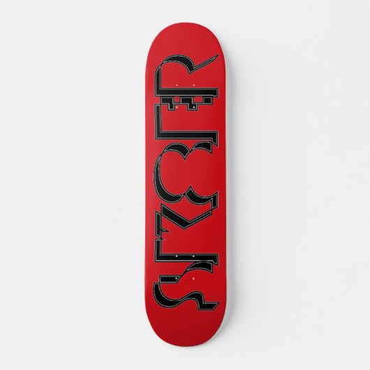 Skateboard Sk8er (Devant)